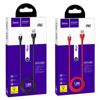 Cáp sạc nhanh microusb hoco x45 surplus chính hãng - có đèn báo sạc - cáp sạc android