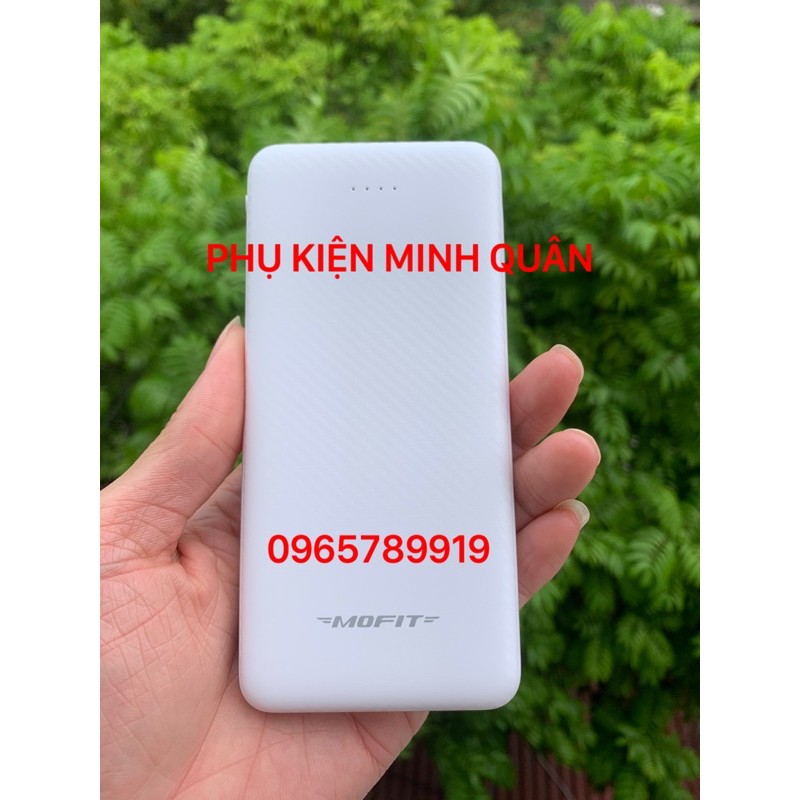 SẠC DỰ PHÒNG HỖ TRỢ SẠC NHANH MOFIT 10000mAh CHÍNH HÃNG