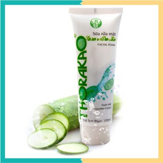 THORAKAO Sữa rửa mặt sữa tươi và dưa leo