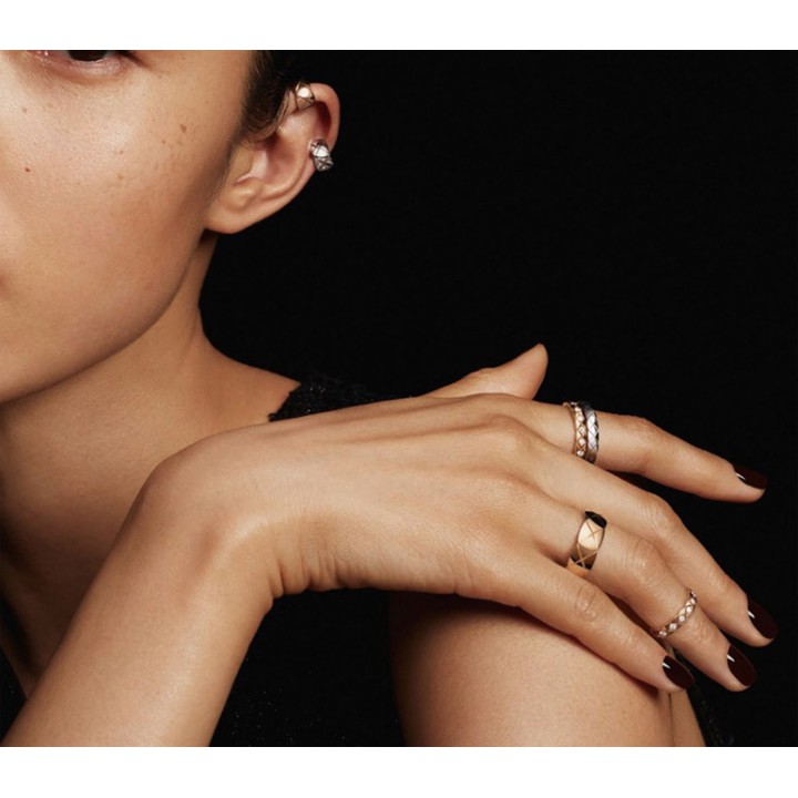 Nhẫn titan góc cắt hình kim cương đính đá siêu đẹp, bền màu, hợp thời trang - Tặng hộp đựng sinh xắn