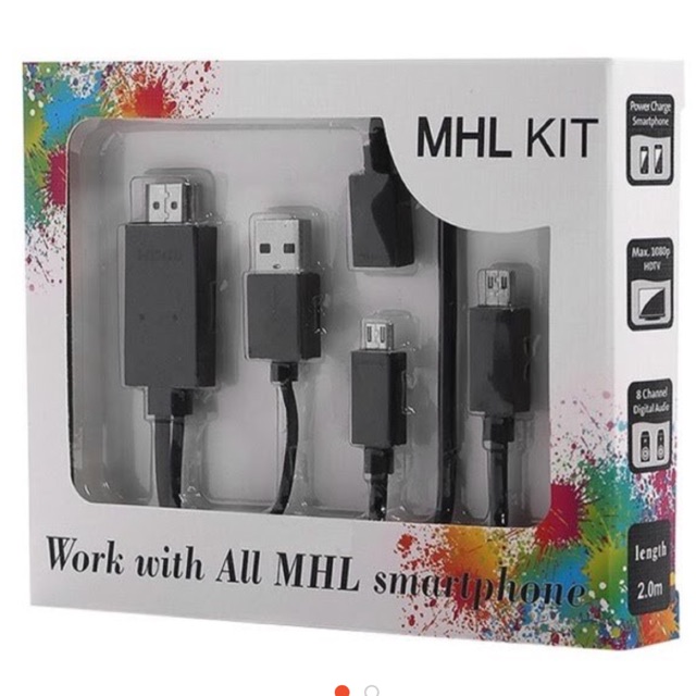 MHLKit to HDMI bộ chuyển đổi điện thoại lên tivi