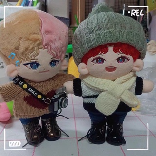 Mũ len cho doll 20cm