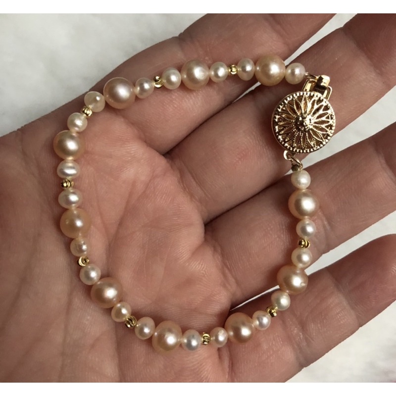 Vòng tay 5ly mix bi titan