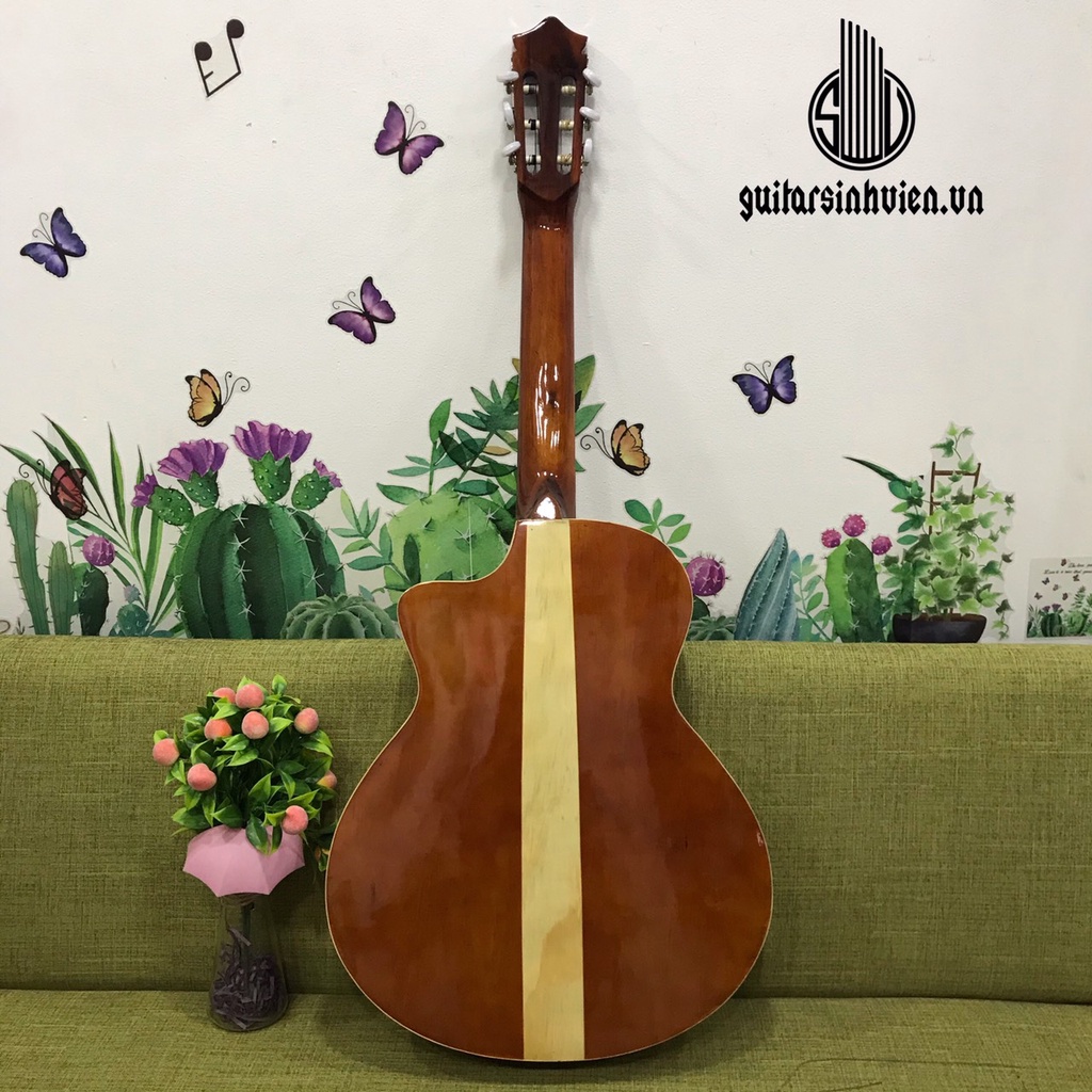 Đàn guitar classic SV-C1 có ty chống cong - Tặng phụ kiện - Bảo hành 1 năm - Chuyên tập chơi