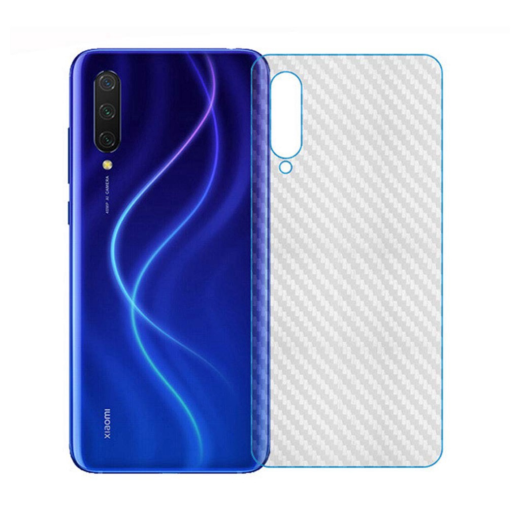 Set 3 miếng dán bảo vệ lưng điện thoại cho Xiaomi Mi A3 CC9E A2 6X A1 5X Redmi K20 Pro Mi 9T Pro 7 7A Redmi Note 7 7s