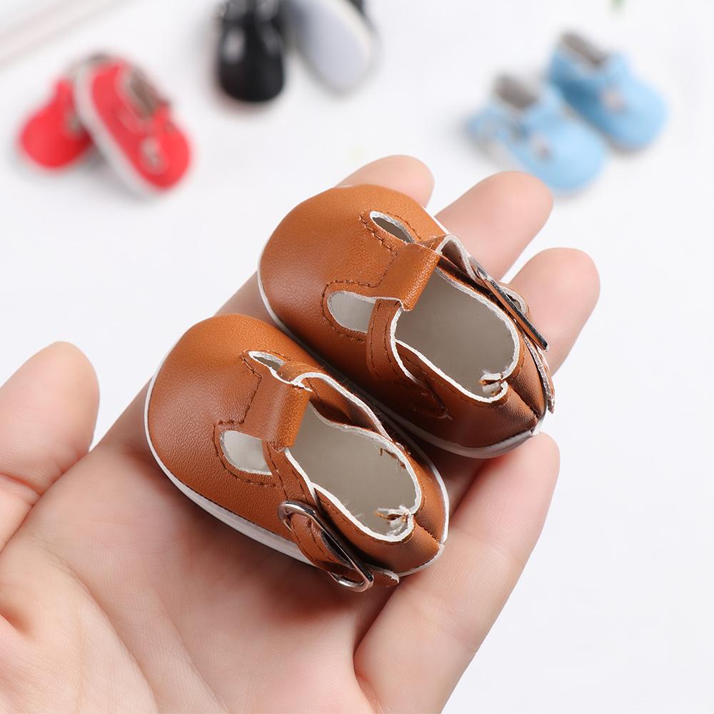 CLEVER Giày Búp Bê Mini Bằng Da PU Dành Cho Bé