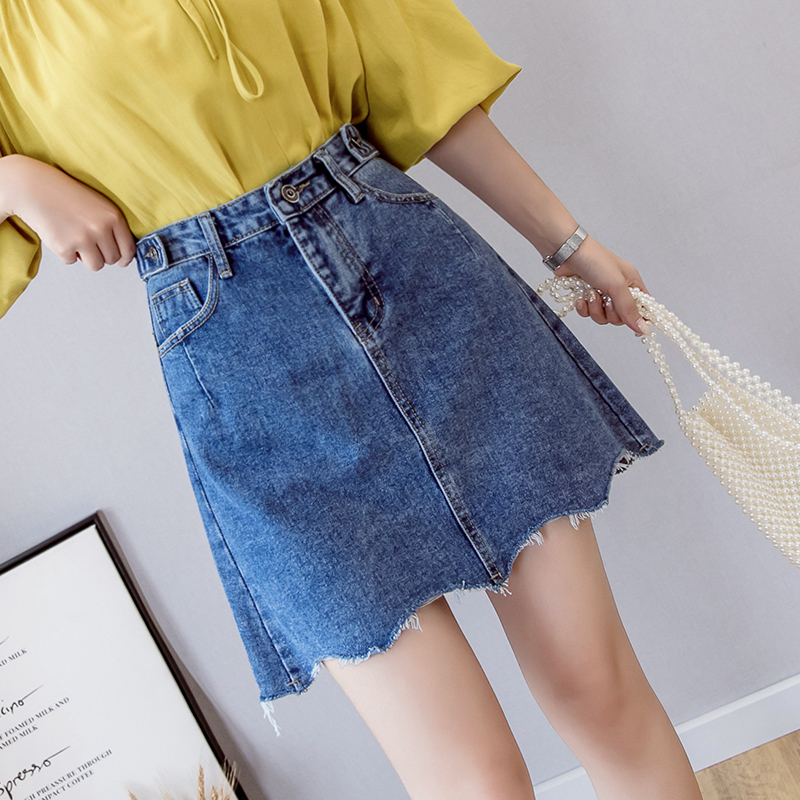 Chân Váy Denim Thời Trang Mùa Hè Phong Cách Hàn Quốc | BigBuy360 - bigbuy360.vn
