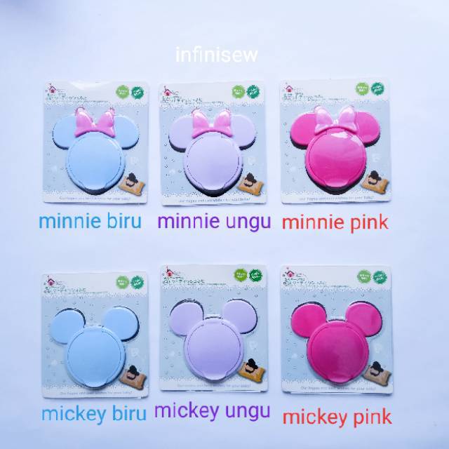 Ốp Túi Đựng Khăn Giấy Ướt Hình Chuột Mickey Minnie Miki Mini