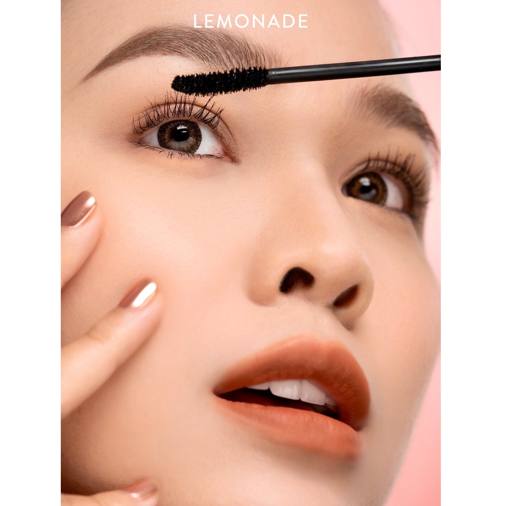 Combo Lemonade Bảng phấn mắt Aesthetic Eyeshadow Palette 20.8g và Chuốt mi SuperNatural Mascara 7.5g