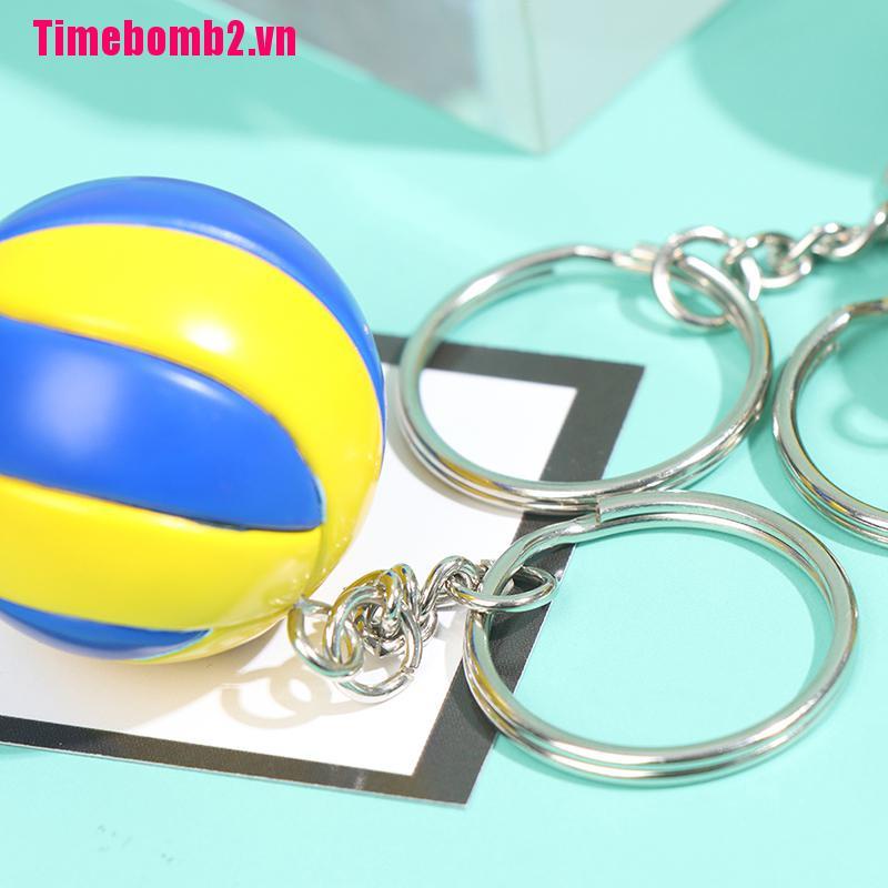 ### Móc Khóa Bóng Mini Bằng Nhựa Pvc Xinh Xắn