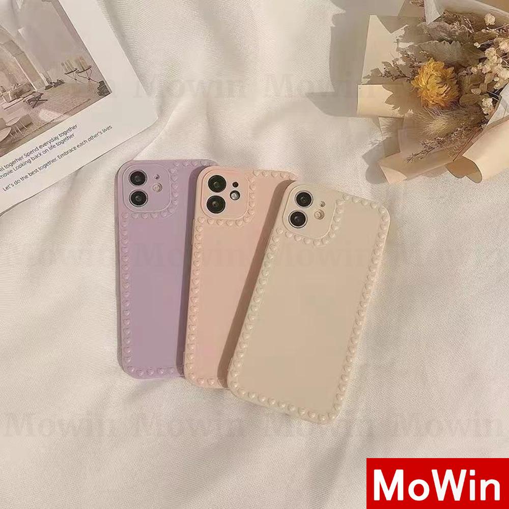 Ốp điện thoại silicon chống trượt khung vuông phối hình trái tim cho iPhone 13 Pro Max 12 Pro Max 11 Pro Max 7 Plus | BigBuy360 - bigbuy360.vn
