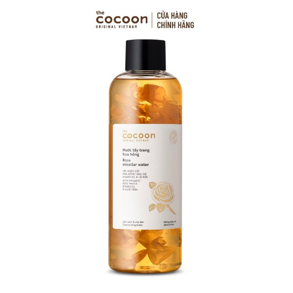 Nước tẩy trang hoa hồng Cocoon 500ml