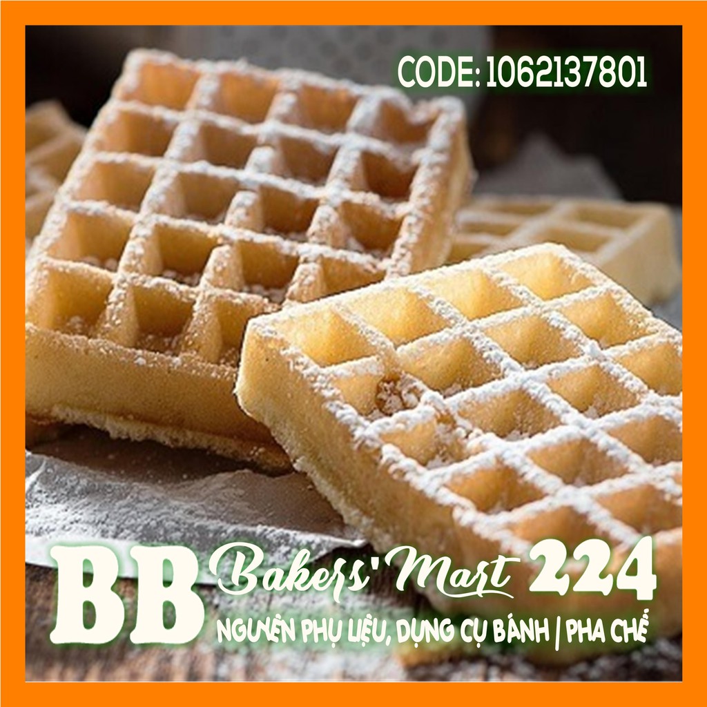 Bột trộn sẵn bánh WAFFLE BRUSSEL hiệu FANCY - Gói 1kg