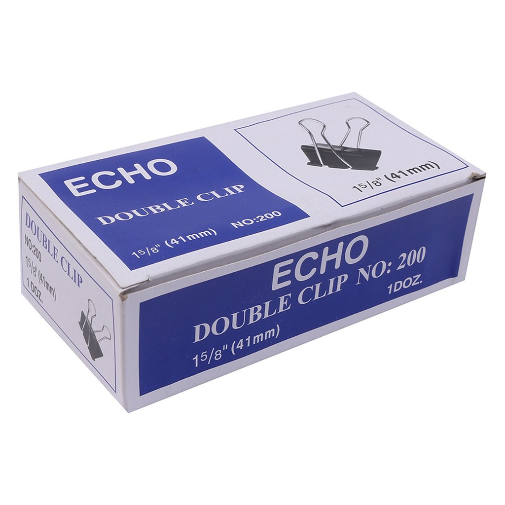 Kẹp Bướm (41mm) - Đen