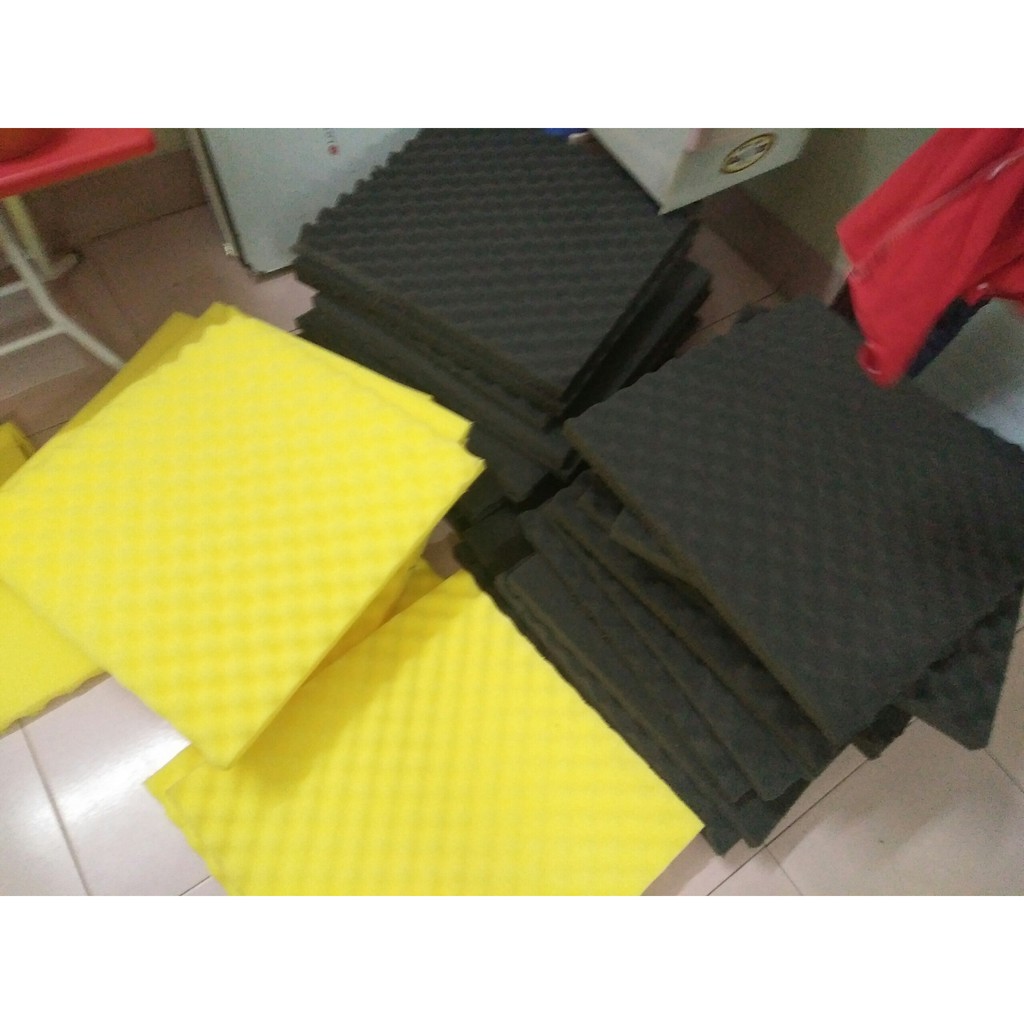 SET 10 mút tiêu âm hình trứng( hột gà) tiêu âm giảm ồn kích thước 50x50 dày 3cm