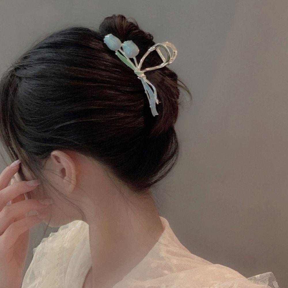 Kẹp Tóc Kim Loại Thiết Kế Cá Tính Cho Nữ VANES1