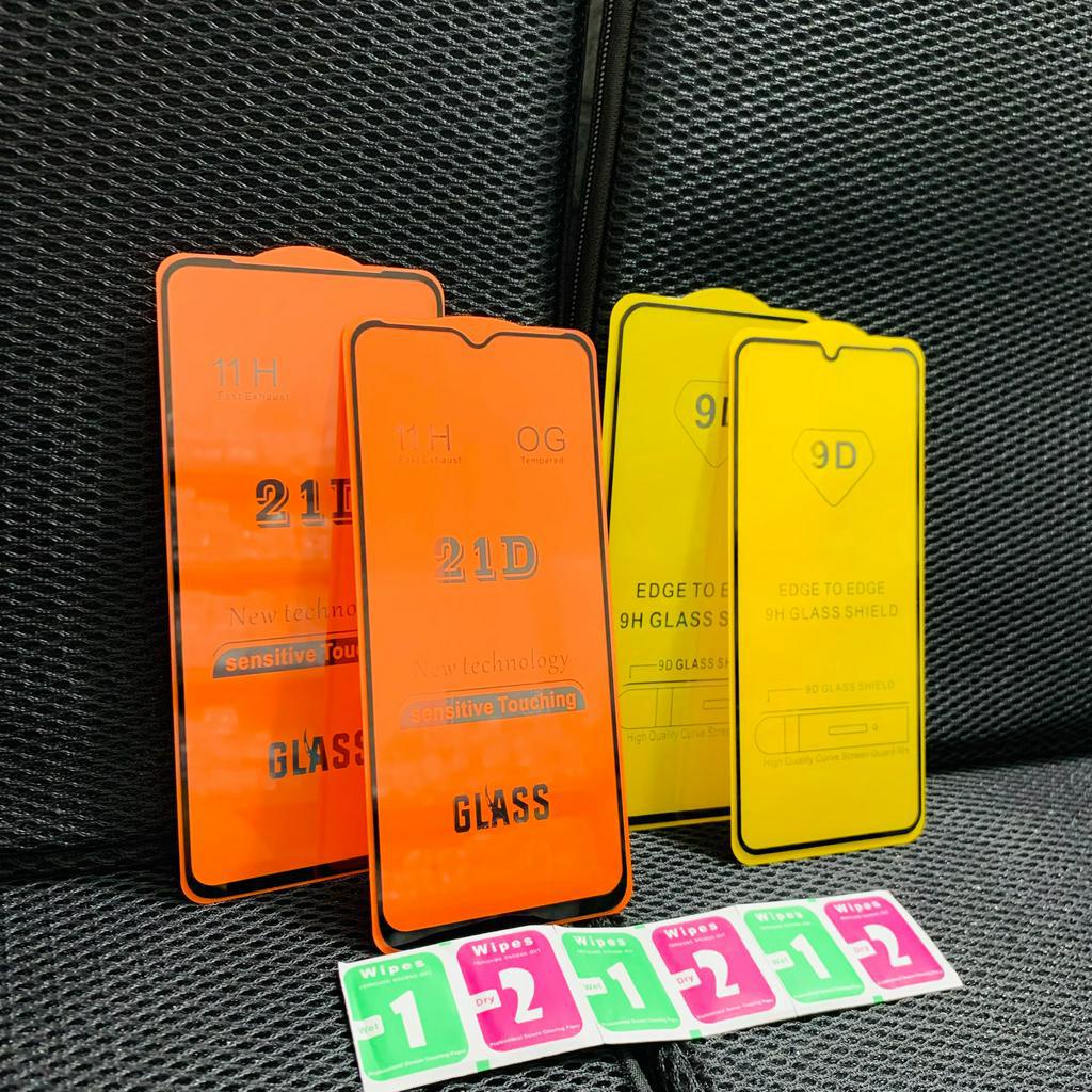 Kính cường lực FULL màn hình cho TCL 30+/ 305/ 30 SE tặng giấy lau màn hình