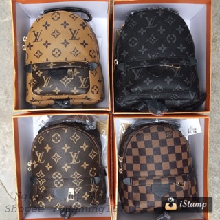 Balo thời trang L v hoạ tiết hoa sao full box ( ảnh thật shop chụp )