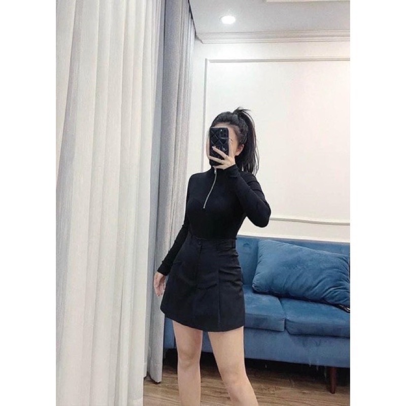 QUẦN VÁY BACSIC- CHÂN VÁY  LƯNG CHUN 3 MÀU CỰC TRENDING DỄ PHỐI CHIZI SHOP CV37