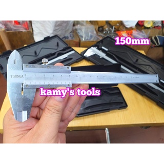 Thước kẹp cơ khí TSONGA 150mm 200mm 300mm cao cấp, thước cặp