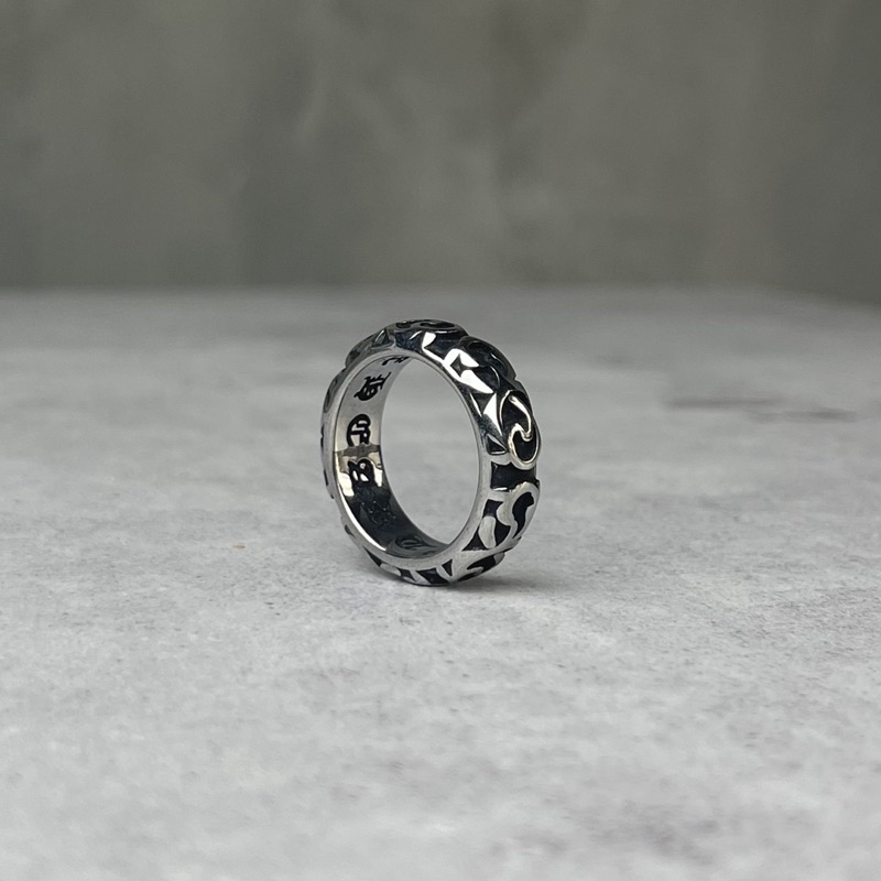 NHẪN CHROME HEART THÉP TITAN 11