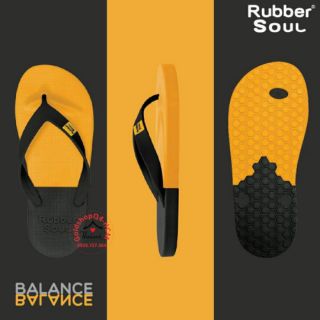 - dép kẹp rubber soul màu vàng size 5-10 thái lan.