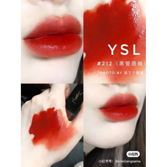 Son YSL Velvet Cream 2020, YSL Rouge Pur Couture The Slim, Son Kem YSL Hàng Chính Hãng - Full Box