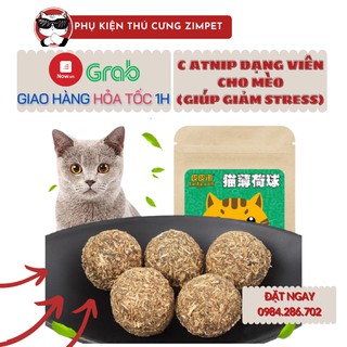 Catnip cho mèo dạng viên - Cỏ bạc hà cho mèo dạng viên