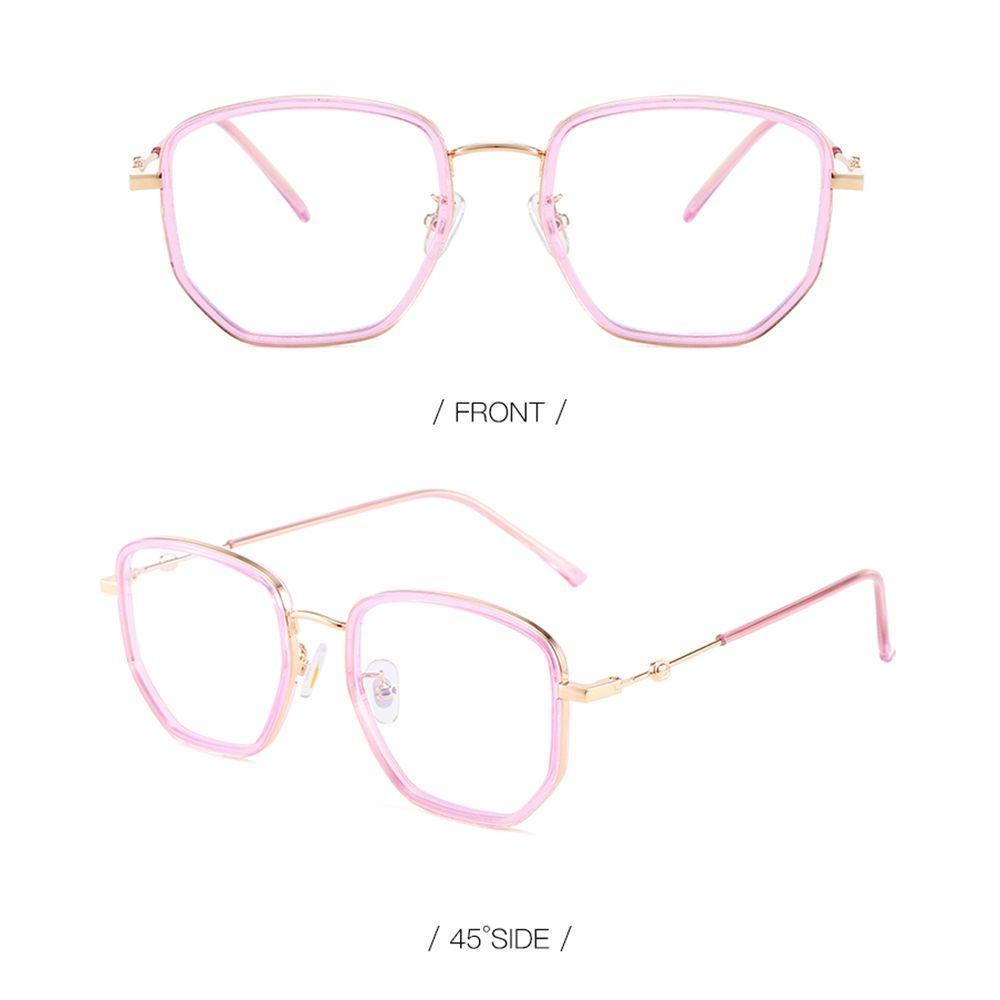 Moilyvn Kính Mắt Gọng Vuông Bằng Kim Loại Chống Bức Xạ Máy Tính