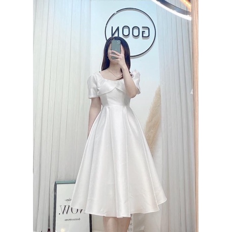 Dress Clanis ngắn  - By GOON Váy Tafta cao cấp
