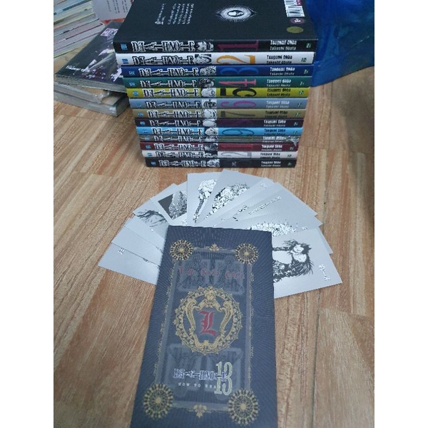 Death note Full 13q bản ĐB + Full 12 PC nhựa + phong bì T13