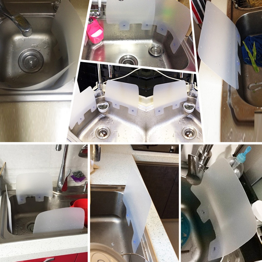 Tấm chắn bảo vệ chống văng nước dành cho bồn rửa chén
