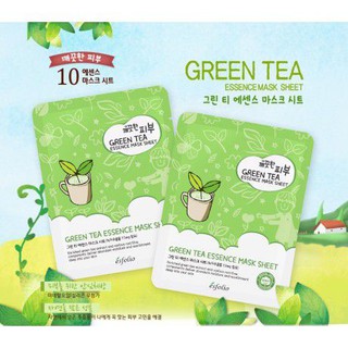 Mặt nạ Trà xanh ESFOLIO Green Tea Essence Mask Sheet