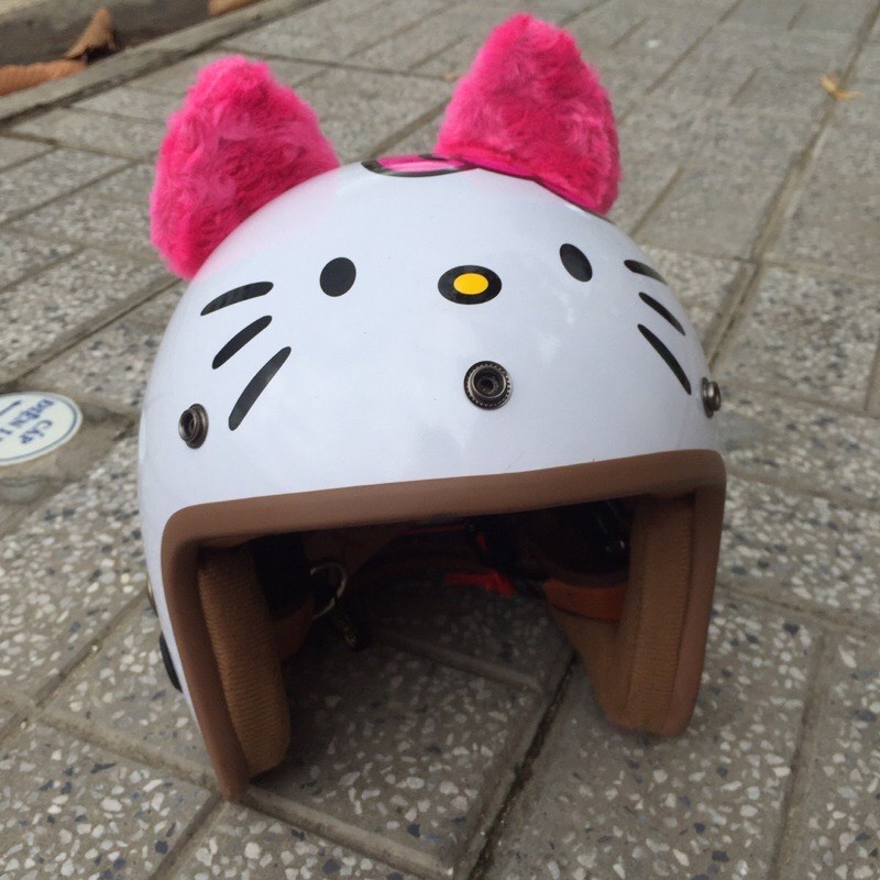 Nón Bảo Hiểm 3/4 - Xpro - Mèo Kitty