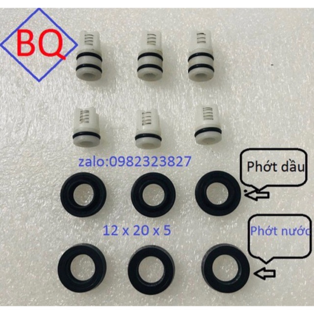 Bộ phớt van 1 chiều máy rửa xe mini