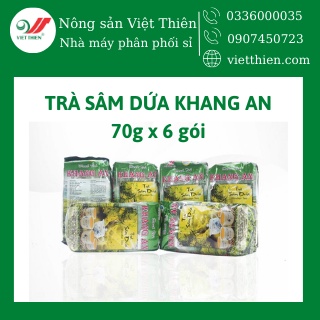 Trà Sâm Dứa Khang An 70g x 6 gói_Nhà Máy Sản Xuất, đóng gói và xuất khẩu nông sản