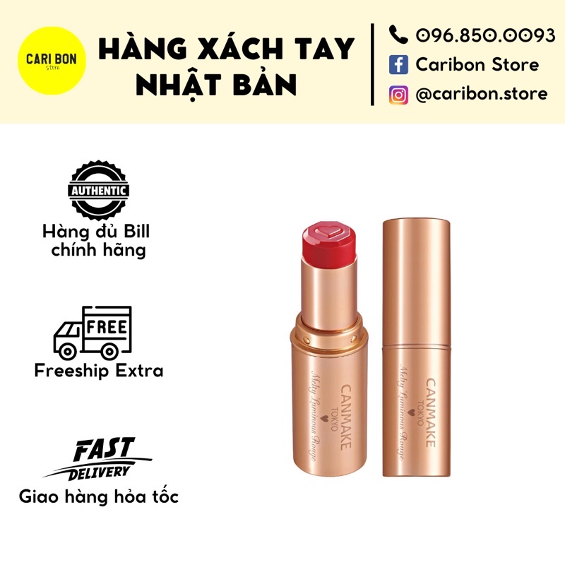 Son dưỡng màu Canmake Melty Luminous Rouge