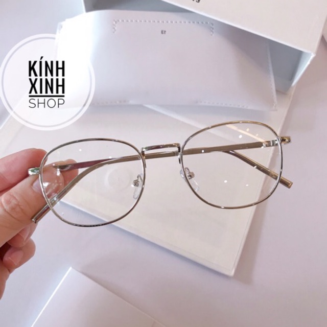 Kính gọng Vintage Mắt vuông cổ điển