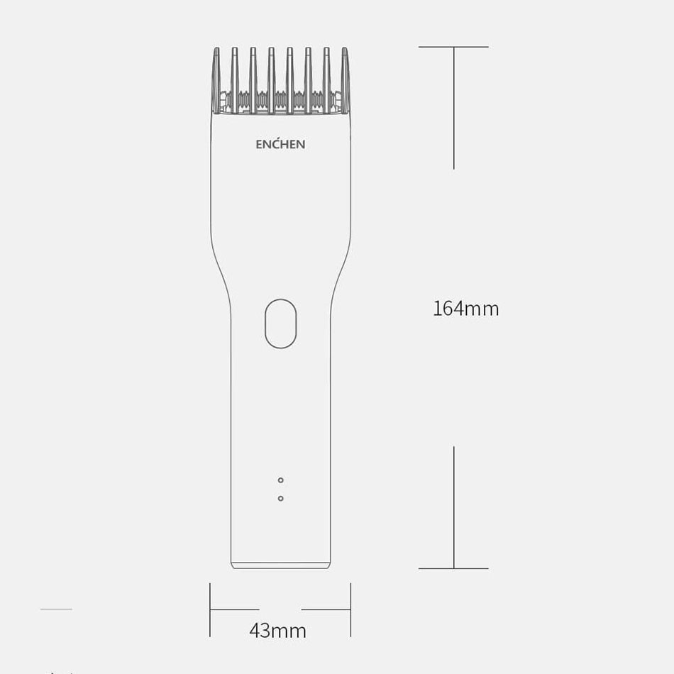 Tông đơ cắt tóc Xiaomi Enchen Boost - Enchen Boost Hair Clipper - Bảo hành 6 tháng