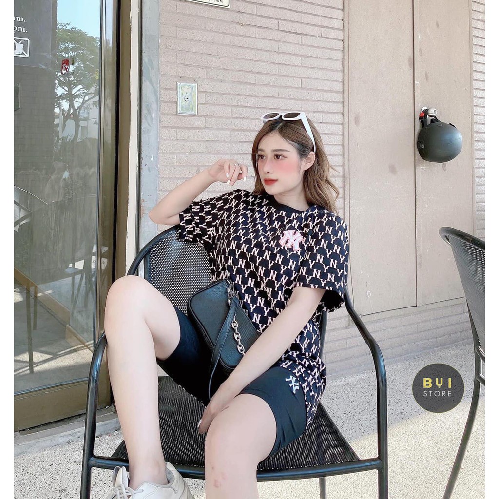 Set áo N.Y kèm quần legging ngố | BigBuy360 - bigbuy360.vn
