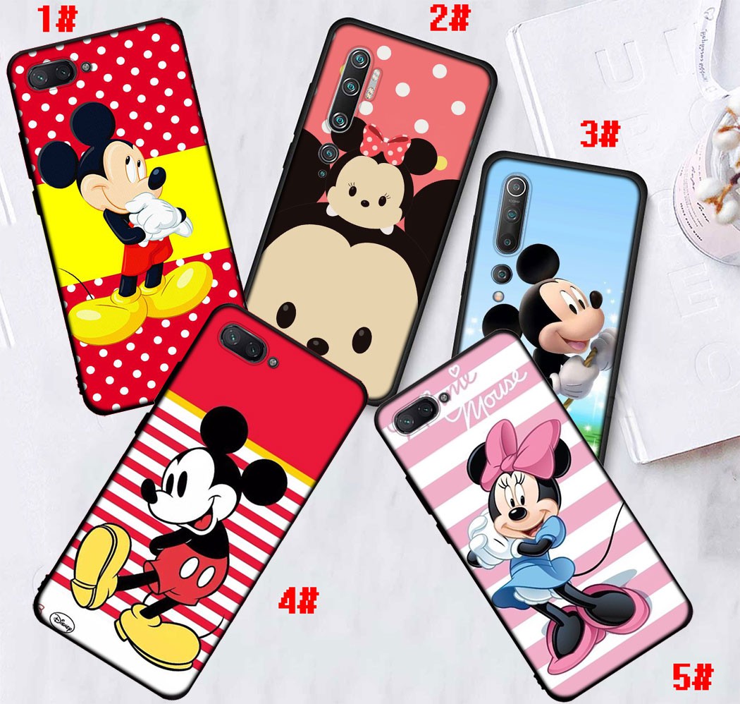 silicone Case for Xiaomi Mi A2 8 9 SE Lite Pro 6 F1 A1 A2 5X 6X Casing Anti-drop Soft TPU Back Phone Cover HHH31 Mickey Mouse