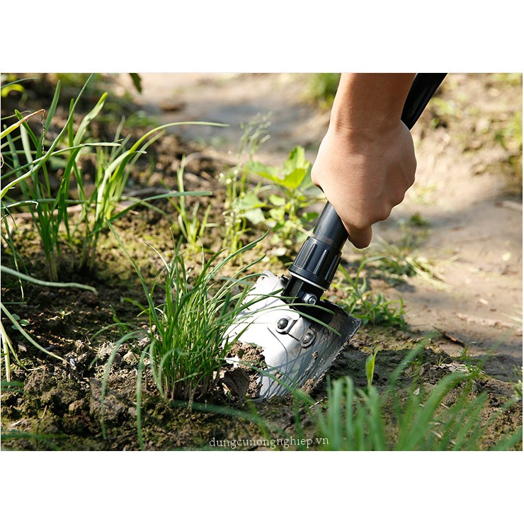 [Tổng Kho Sỉ] Bộ Cuốc Xẻng Du Lịch Đa Năng Làm Vườn, Đào Giun Câu Cá 4 In 1 - Gấp Xếp Gọn - Có Bao Đựng