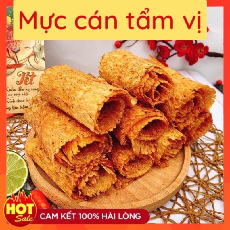 [LOẠI ĐẶC BIỆT] Mực Cán Tẩm Vị - Ăn Vặt Linhlinh