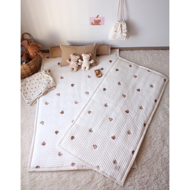 Thảm điều hoà Chezbebe cao cấp Hàn quốc hình Gấu