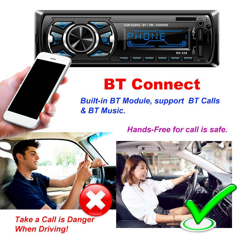 MYRONGVN Máy Nghe Nhạc MP3 Rảnh Tay Cho Xe Hơi