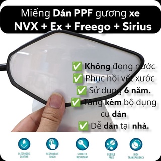 Miếng Dán PPF gương chiếu hậu