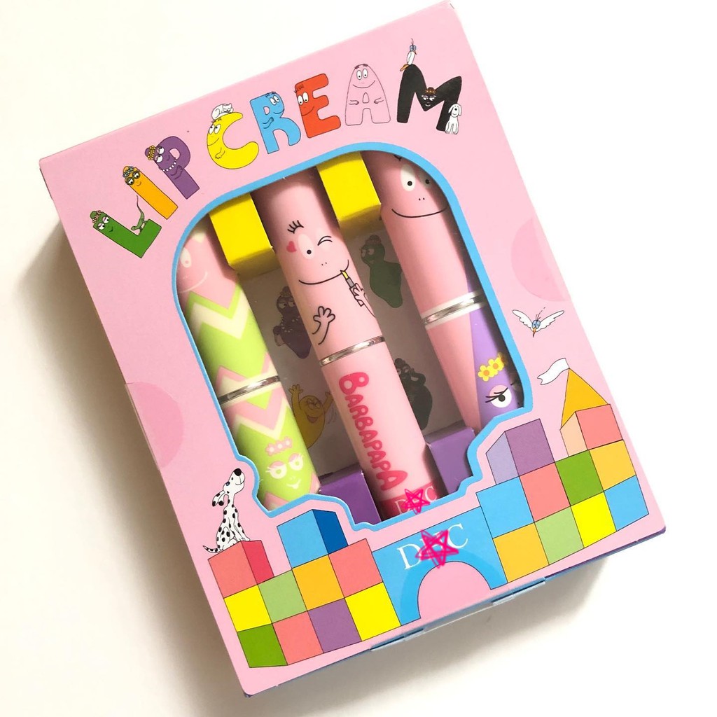 SET SON DƯỠNG DDHHCC BARBAPAPA (3 thỏi)