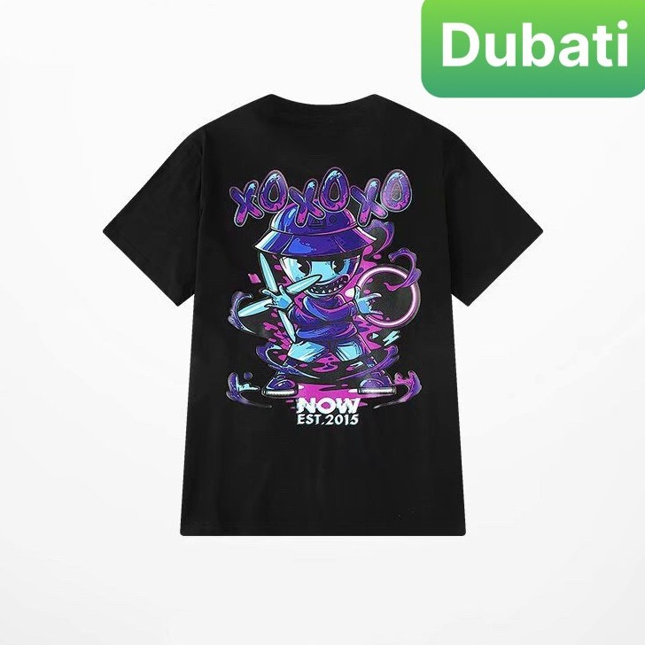 ÁO THUN PHÔNG RỘNG NAM NỮ, ÁO THUN TAY LỠ HOẠT HÌNH XOXO UNISEX - DUBATI FASHION