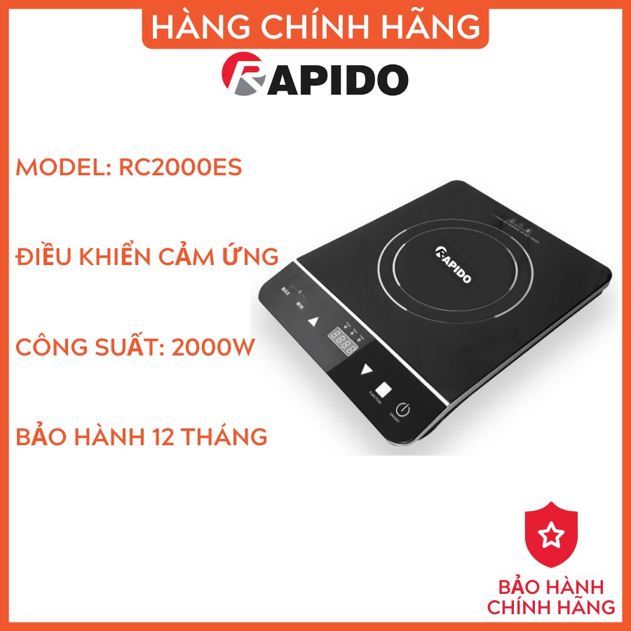 Bếp từ đơn, bếp ăn lẩu 2000W RI2000ES