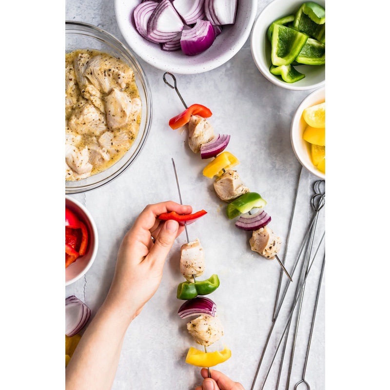 ỨC GÀ XIÊN QUE RAU CỦ